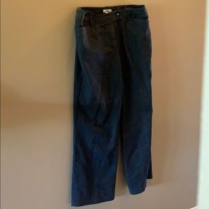 Navy wide legged pants